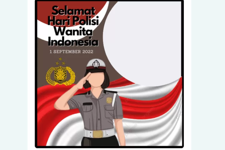 Link Twibbon Ucapan Selamat Hut Polwan Ke Desain Elegan Cocok