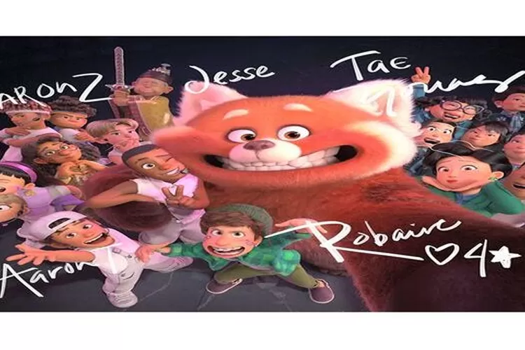 Turning Red, salah satu film kartun terfavorit anak-anak. (Akun Instagram @pixarturningred)