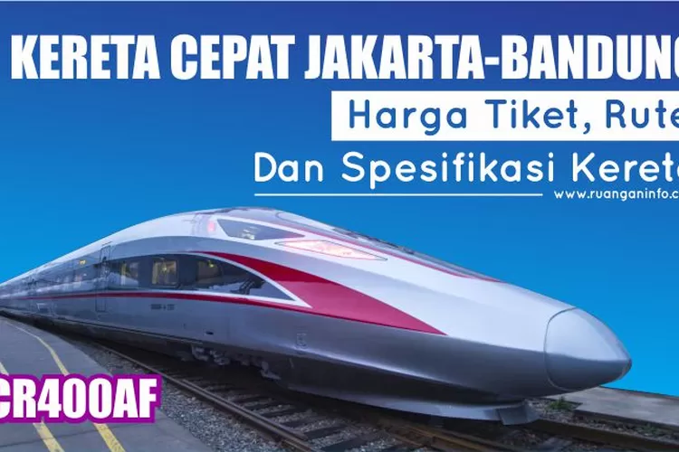 Kereta Cepat Jakarta Bandung: Harga Tiket, Rute Dan Spesifikasi Kereta ...