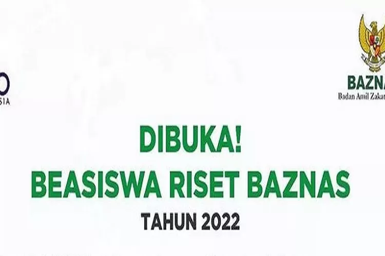 Info Beasiswa! BAZNAS Sudah Membuka Beasiswa Riset Untuk Jenjang S1, S2 ...