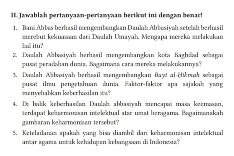 Soal Dan Kunci Jawaban PAI Dan Budi Pekerti Kurikulum Merdeka SMP Kelas ...