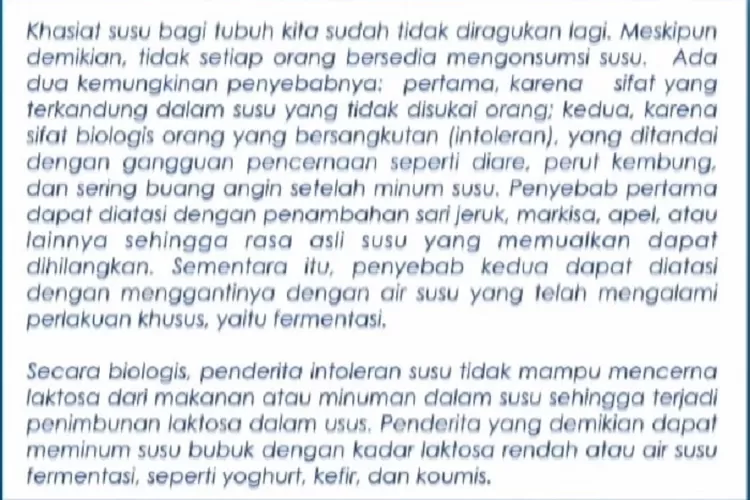 Simak Contoh Soal Tes Skolastik Literasi Dalam Bahasa Indonesia, Jadi ...