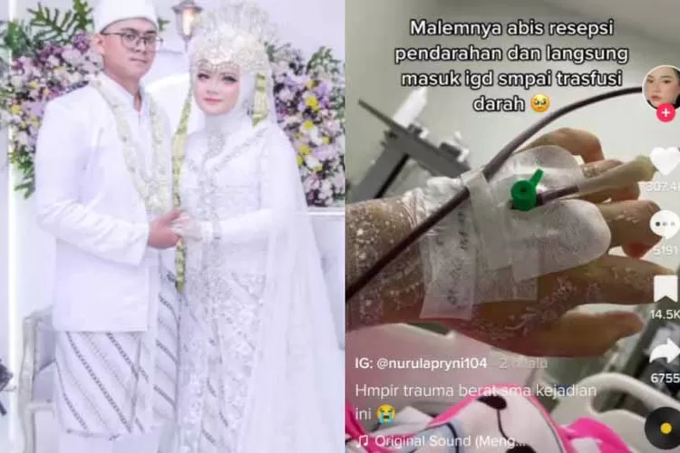 Cerita malam pertama pengantin wanita pendarahan sampai opname di