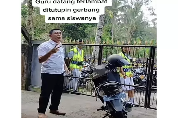 Viral Guru Terlambat Datang, Dilarang Masuk Ke Sekolah - Suara Merdeka