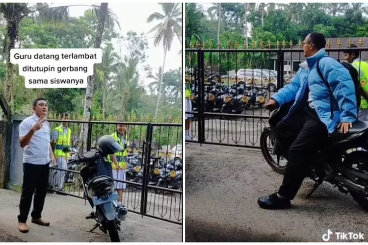 Viral! Guru Terlambat, Siswa Tutup Gerbang Sekolah, Endingnya Tak ...