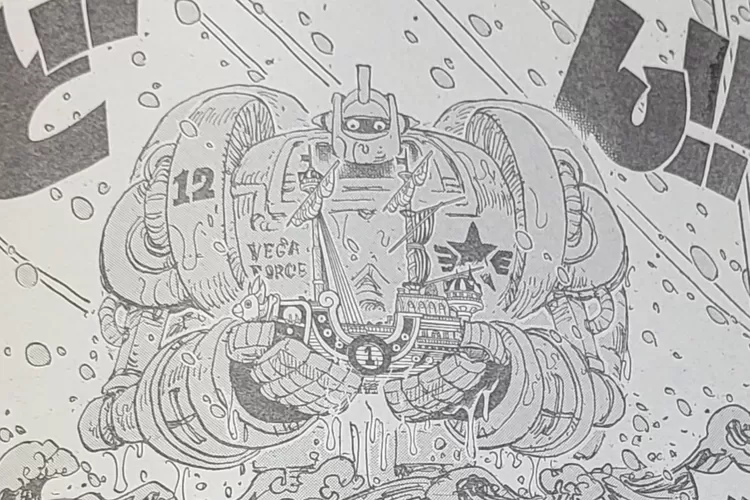 SPOILER One Piece 1061, Helmeppo Pinjam Seraphim dari Vegapunk untuk  Selamatkan Koby 