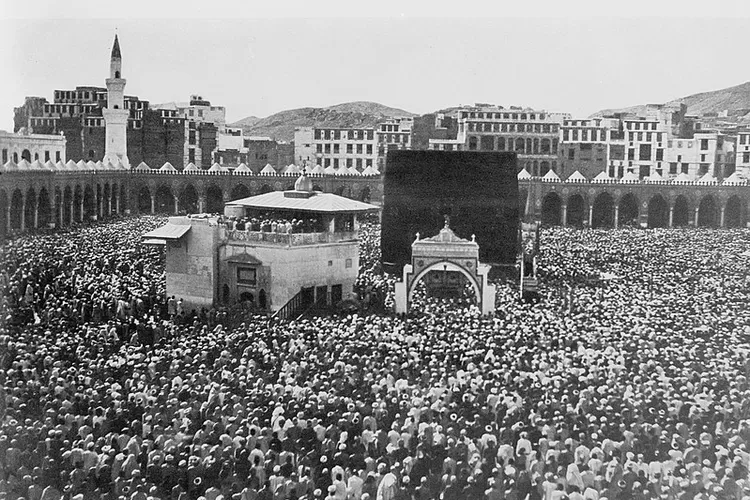 Makkah pada masa dulu.   (Foto. Commons.wikimedia.org)