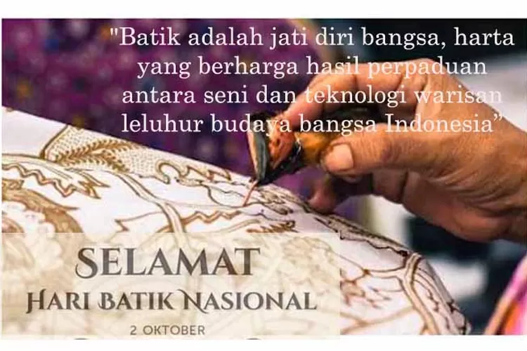 Kumpulan Ucapan Selamat Hari Batik Nasional 2022 Penuh Makna, Cocok ...