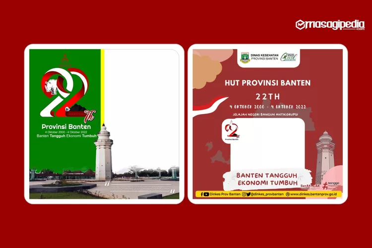 Gratis Ini Link Twibbon Hut Provinsi Banten Yang Ke Desain Terbaru Keren Dan Unik