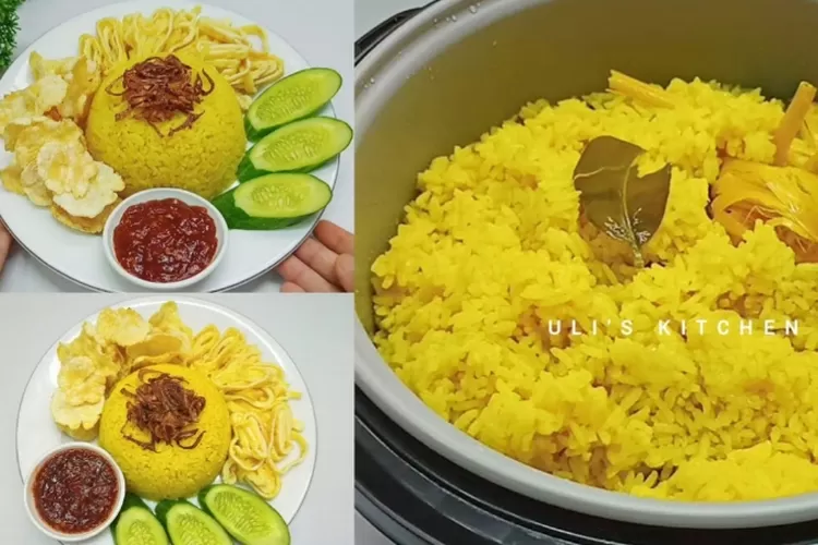 Resep Nasi Kuning Rice Cooker Termudah Bikin Sendiri Yuk Rasanya Enak Dan Gurih Urban Jabar