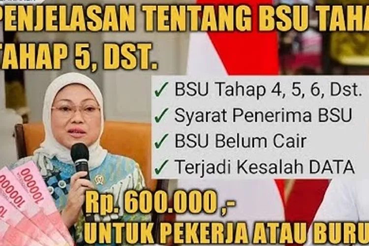 Cara Cek Penerima Blt Subsidi Gaji Tahap 5 Atau Bsu Lakukan Langkah