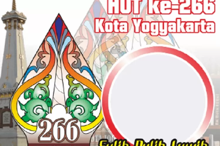 16 Link Twibbon HUT Kota Yogyakarta Ke-266 Tahun 2022, Bingkai Foto ...