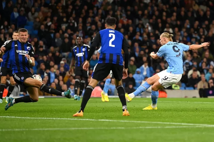 Erling Haaland Cetak Dua Gol Saat Manchester City Menang 5-0 Atas ...