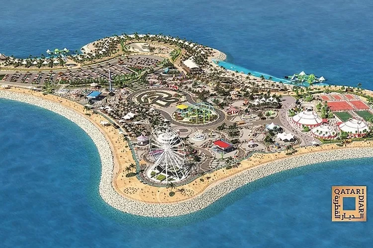Destinasi Wisata Terbaru Qatar, Pulau Al Maha : Pusat Hiburan Eksklusif dan Lengkap (Akun Twitter @NTC_Qatar)