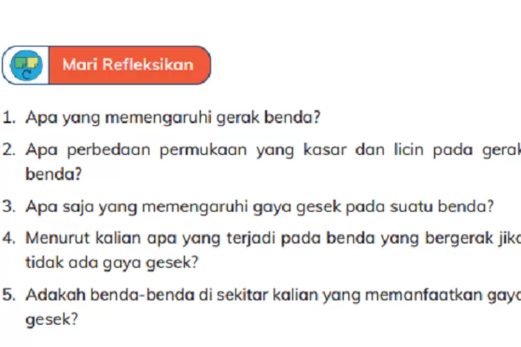 Kunci Jawaban Ipas Kelas 4 Sd Mi Halaman 72 Kurikulum Merdeka Apa Yang