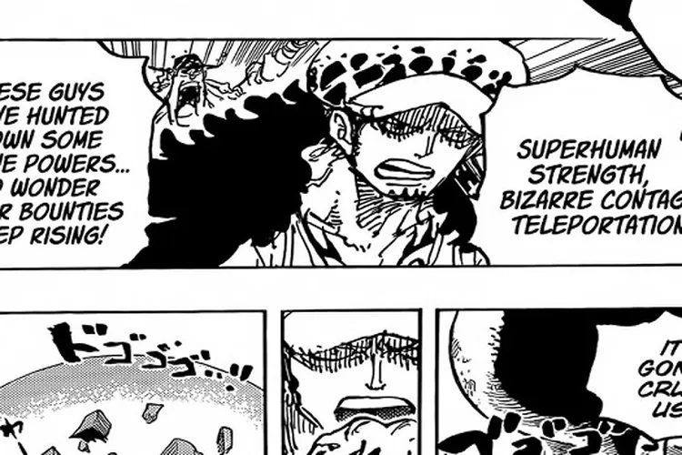 Spoiler One Piece 1064, Law Versus Kurohige Lanjut!