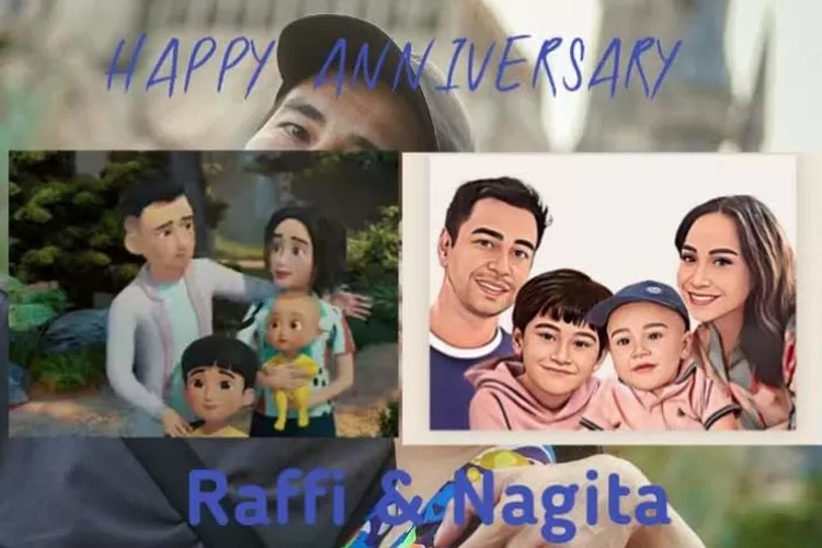 Happy Anniversary Raffi Ahmad Dan Nagita Slavina! Intip Momen Ucapan ...