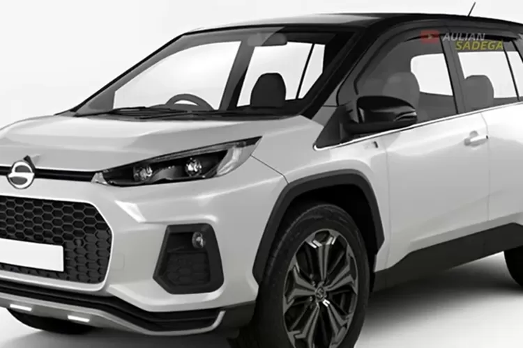 Daihatsu Sigra 2023 berubah jadi SUV. Foto: Istimewa