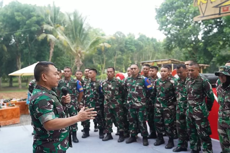 Kasad Tinjau Kesiapan Tim Lomba Tembak Antar Ad Negara Asean Hallo Id