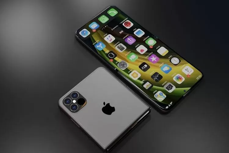Seperti Inilah Tampilan iPhone Layar Lipat. Foto: Apple.