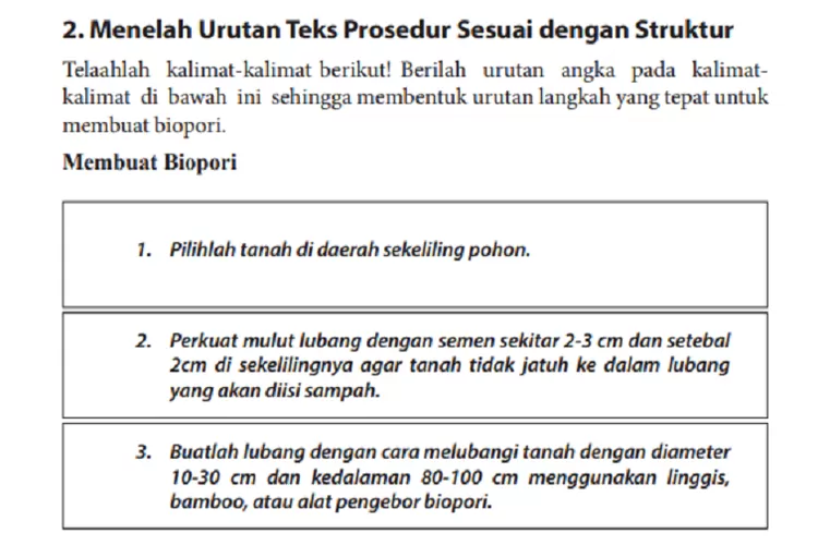 Kunci Jawaban Bahasa Indonesia Kelas 7 Halaman 104-105: Menelaah Urutan ...