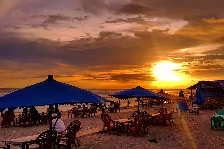 View Sunset Pantai Panjang Bengkulu (Tangkapan Layar Instagram /@m_rasyid_ridho)