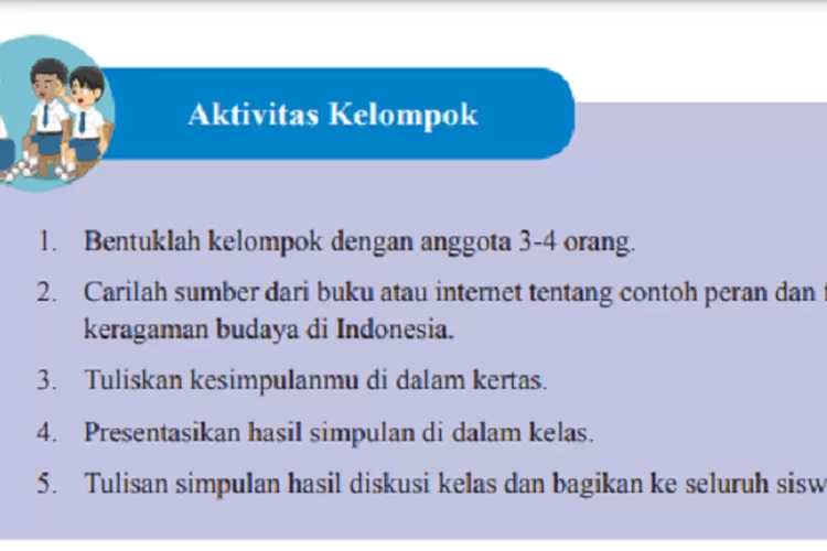 Kunci Jawaban IPS Halaman 115 Kelas 8 SMP MTs Aktivitas Kelompok Contoh ...