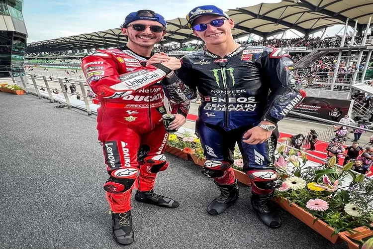 Francesco Bagnaia Juara MotoGP Malaysia 2022, Quartararo Juara 3, Pertandingan Belum Usai Tunggu di Valencia Semakin Seru (www.instagram.com/@motogp)