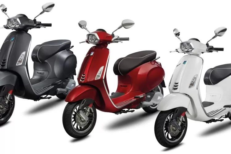 Vespa Sprint Kemahalan Coba Motor Listrik Mirip Vespa Seharga Rp