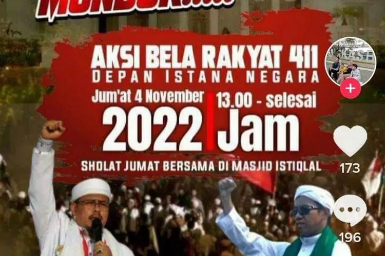 Demo Aksi 411 Hari Ini Dilaksanakan, Simak Definisi, Tujuan, Dan ...