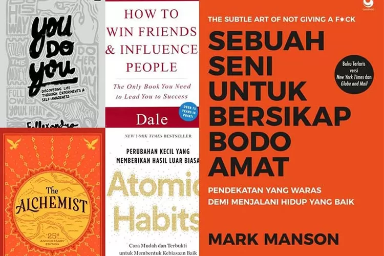 5 Buku Self Improvement Terbaik Sepanjang Masa, Wajib Baca Sekali ...