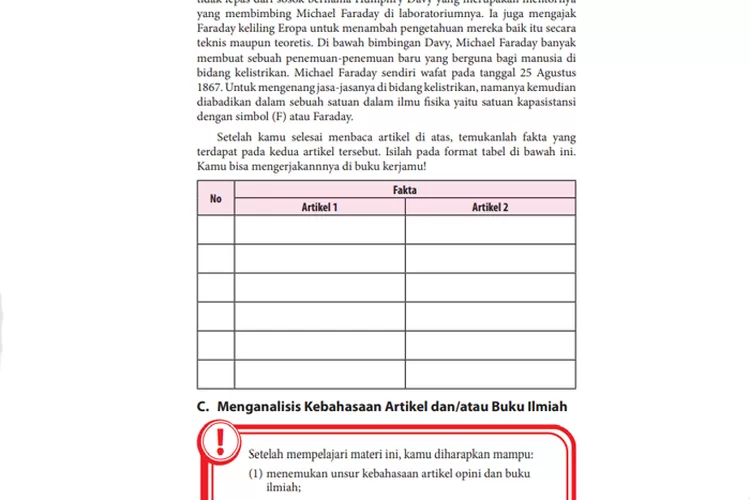 Kunci Jawaban Bahasa Indonesia Kelas 12 Halaman 155 Menyusun Fakta ...