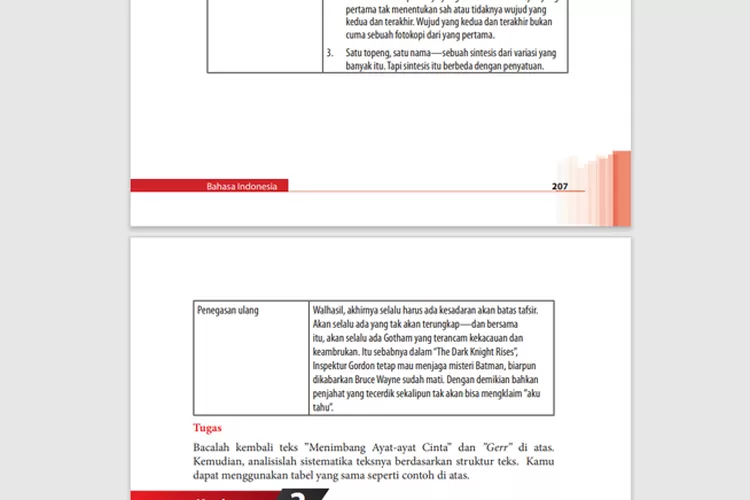 Kunci Jawaban Bahasa Indonesia Kelas 12 Halaman 208 Sistematika Kritik ...