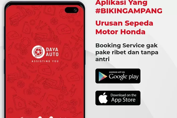 Praktis Banget! Cuma Pakai Aplikasi Service Motor Honda, Pengguna Bisa ...