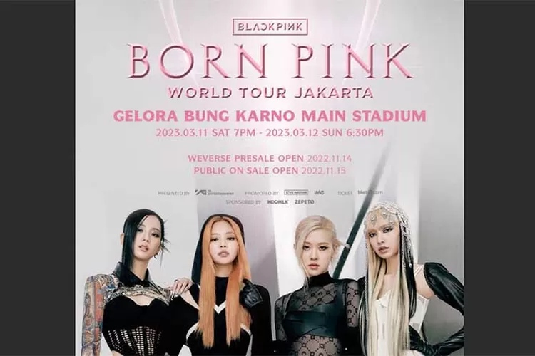 Daftar Lagu BLACKPINK Born Pink World Tour Jakarta 2023, Intip