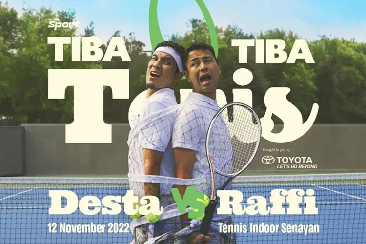 Tiba Tiba Tenis Laga Raffi Ahmad vs Desta Trending 1 YouTube (Tangkap Layar /Youtube VINDES)