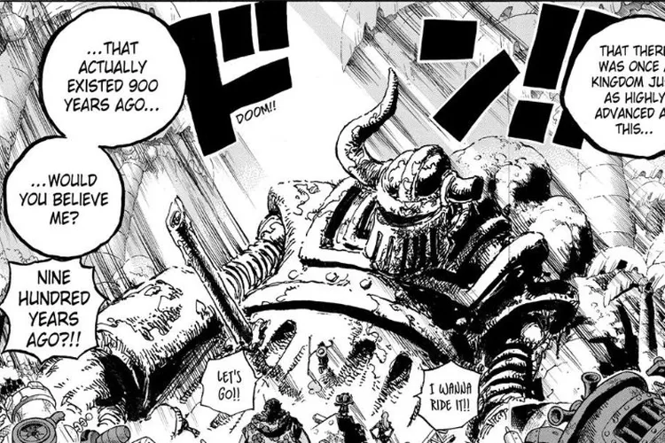 Spoiler One Piece 1068, Ternyata Franky Mampu Bangkitkan Robot Kuno Abad Kekosongan, Gunakan Alat Ini