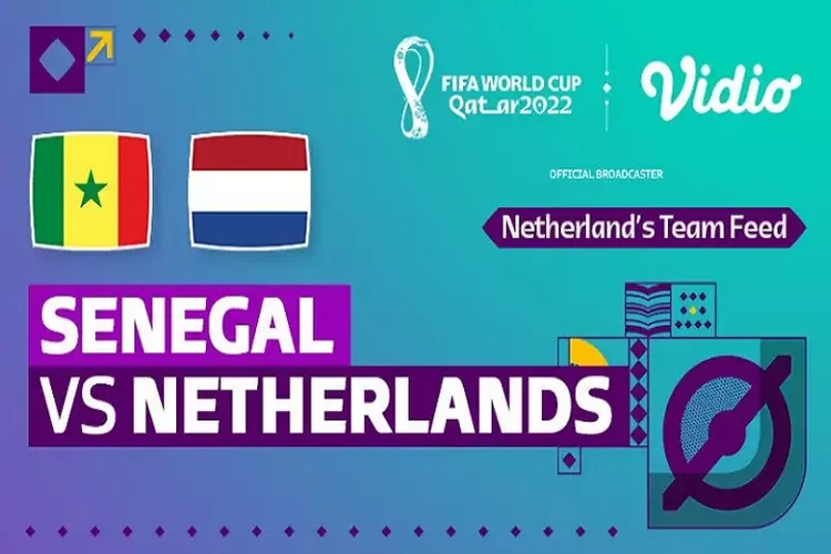 Link Nonton Live Streaming Senegal Vs Belanda di Piala Dunia 2022 Tanggal 21 November 2022, Laga Kedua Group A Wajib Ditonton (Tangkapan Layar Vidio.com)