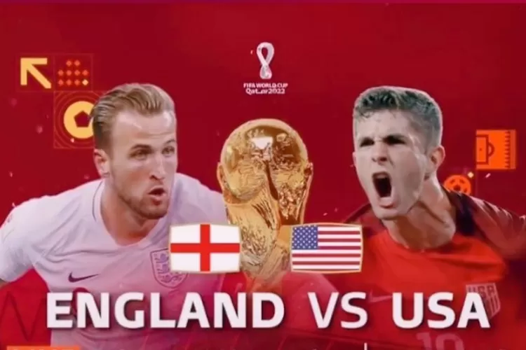 Prediksi Inggris vs Amerika Serikat di Piala Dunia 2022 Sabtu dini hari nanti. (Instagram/ sctv.sports)