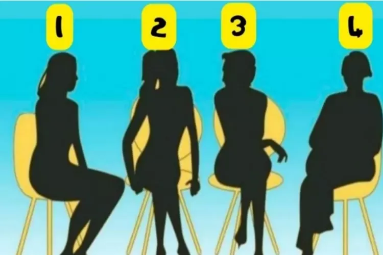 Tes kepribadian yang akan mengungkapkan kebenaran tentang anda dengan pilih posisi duduk yang menarik perhatian dalam gambar. (Legrisou.fr)