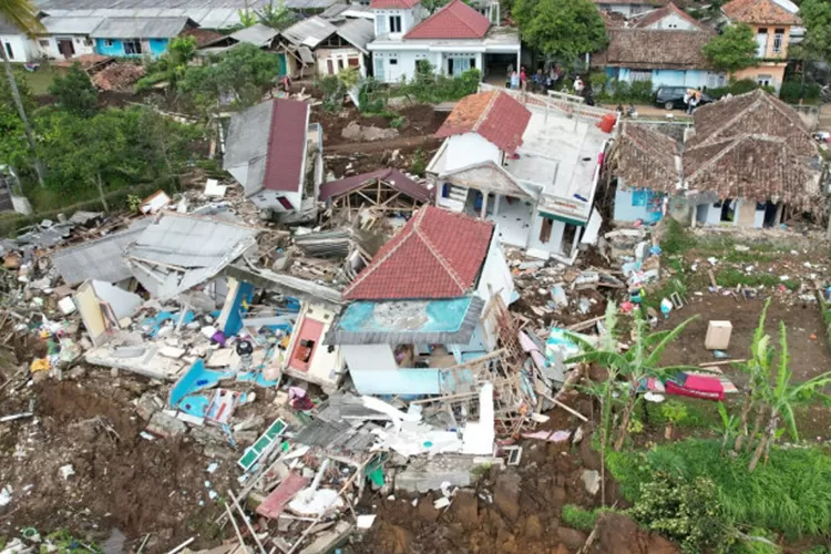 Update Gempa Cianjur Bnpb Orang Meninggal Dunia Orang Hilang Rumah Rusak