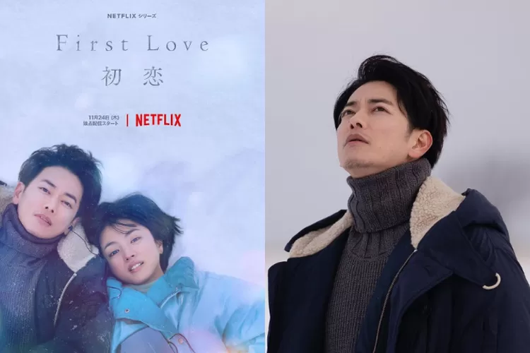 Potret Harumichi Namiki yang diperankan oleh Takeru Satoh dalam serial Netflix &lsquo;First Love&rsquo;. (instagram / @sttkrbb)
