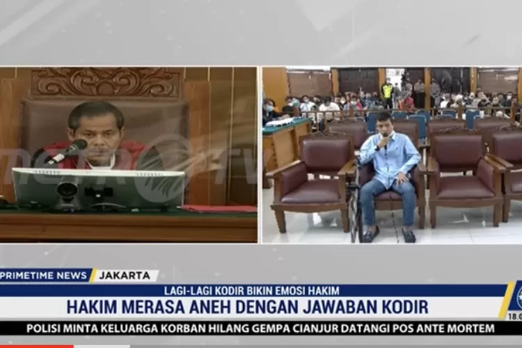 Dianggap Permainkan Hukum Kodir Art Ferdy Sambo Bikin Hakim Murka Astaghfirullahaladzim