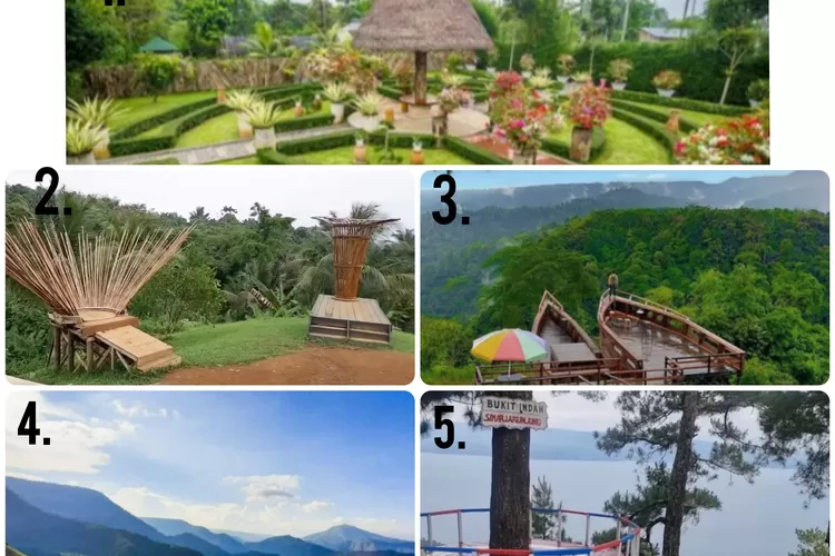 Tempat Wisata Sumatera Utara yang Wajib Banget Kamu Kunjungi! (kolase semua foto)