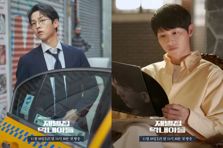 Song Joong Ki menjalani 2 peran yang berbeda di drama Korea 'Reborn Rich' (Instagram @jtbcdrama)