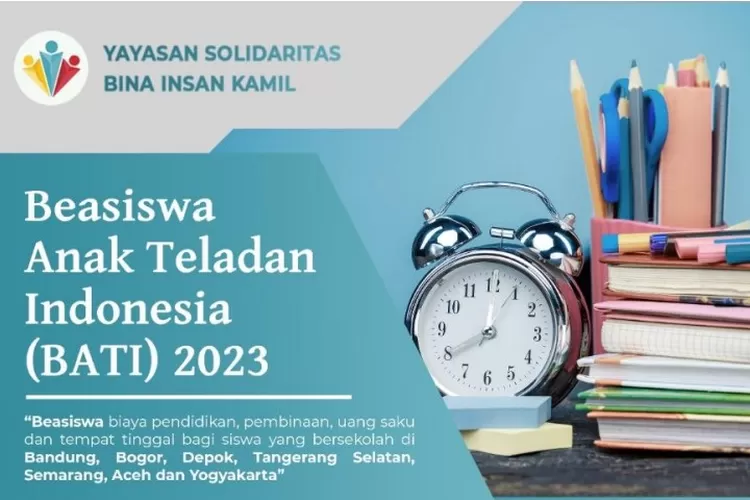 Yasbil Kembali Buka&nbsp;Beasiswa Anak Teladan Indonesia 2023, Cek Syarat dan Jadwal Lengkapnya di Sini (dok. Yasbin)