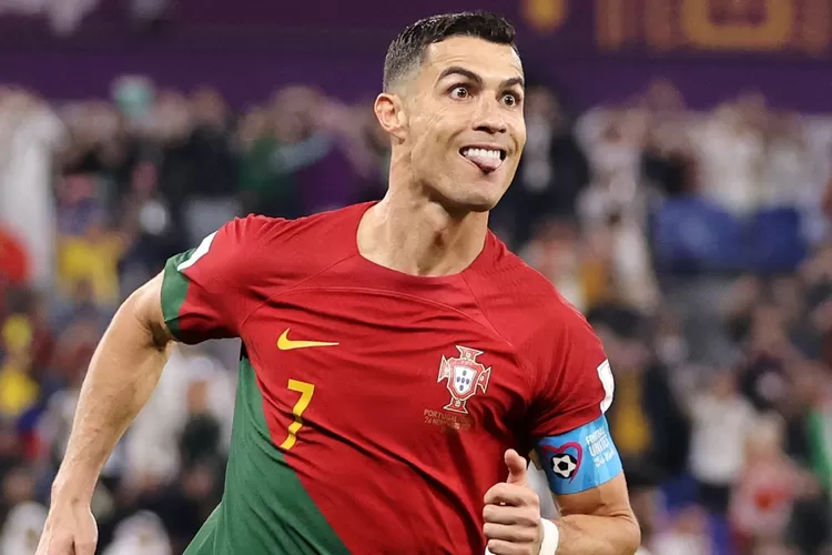 Momen Memalukan Cristiano Ronaldo di Piala Dunia 2022, Sudah Selebrasi Namun Golnya Milik Bruno Fernandes.