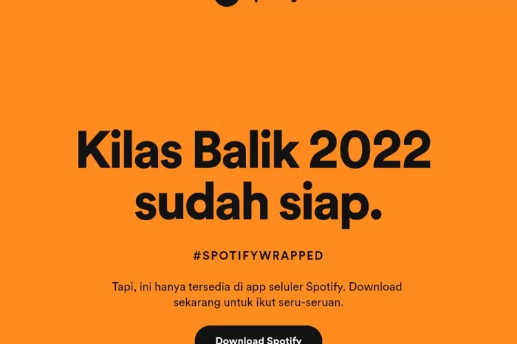 Cara Membuat Spotify Wrapped 2022, Mudah Bisa Lewat Link Ini: Ada 6 ...