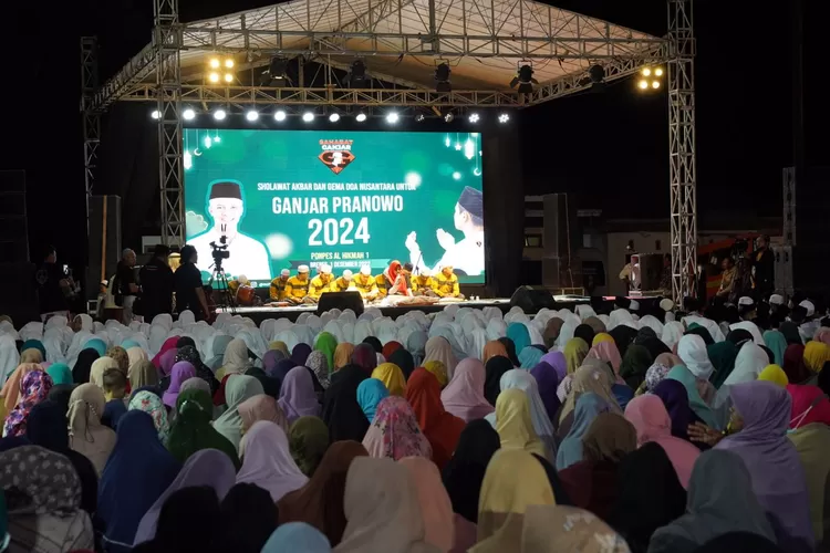 Sahabat Ganjar Dan Ulama Jawa Tengah Gemakan Doa Nusantara Harian Terbit