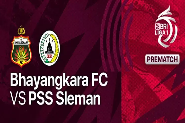 Link Nonton Live Streaming Bhayangkara FC Vs PSS Sleman di BRI Liga 1 2022 2023 Pekan ke 12 Tanggal 5 Desember 2022  Jangan Kelewatan ( Tangkapan Layar Vidio.com)